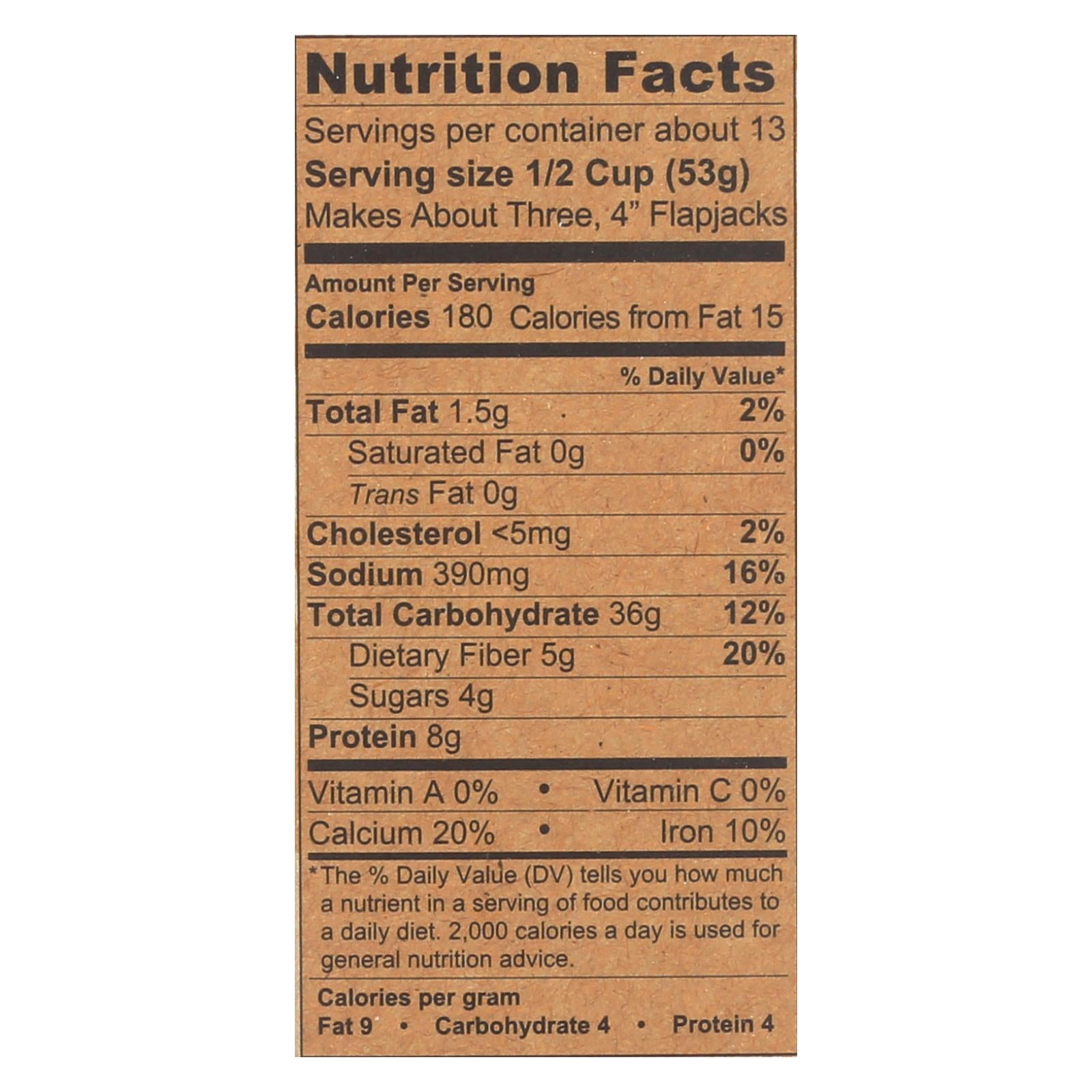 Kodiak Cakes Flapjack And Waffle Mix - Buttermilk And Honey - Case Of 6 - 24 Oz. - GreatEagleInc