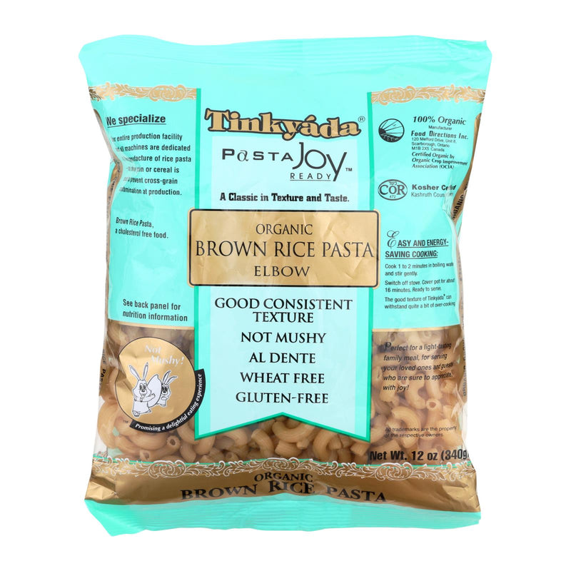 Tinkyada Organic Brown Rice Pasta - Elbows - Case Of 12 - 12 Oz - GreatEagleInc