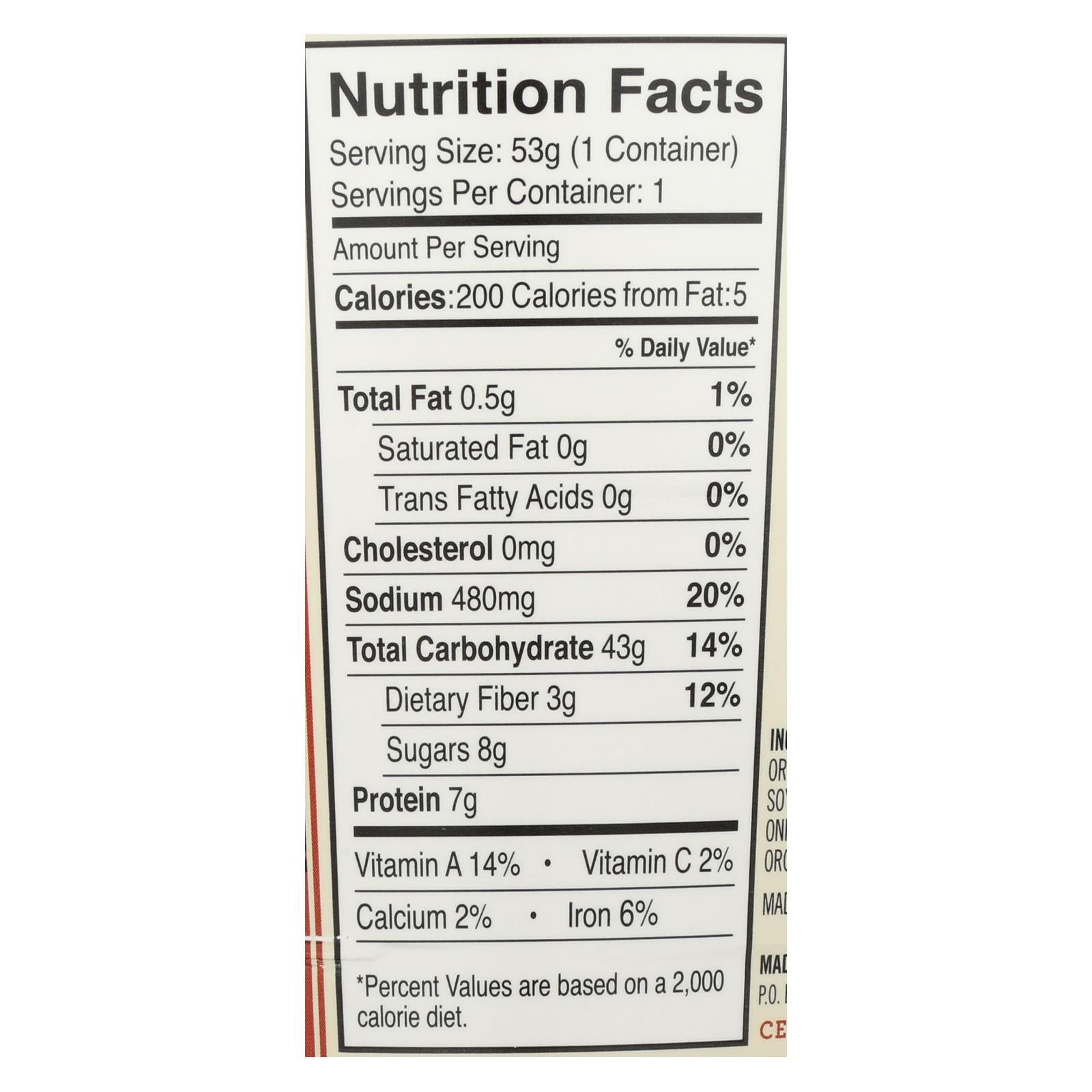 Dr. Mcdougall’s Asian Noodle Soup, Teriyaki  - Case Of 6 - 1.9 Oz - GreatEagleInc