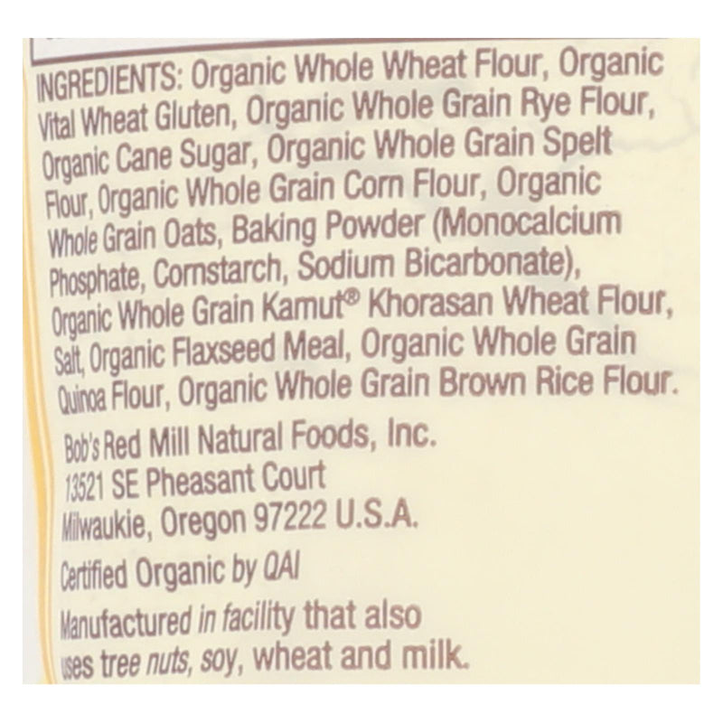 Bob's Red Mill - Pancake/waffle 7 Green - Case Of 4 - 24 Oz - GreatEagleInc