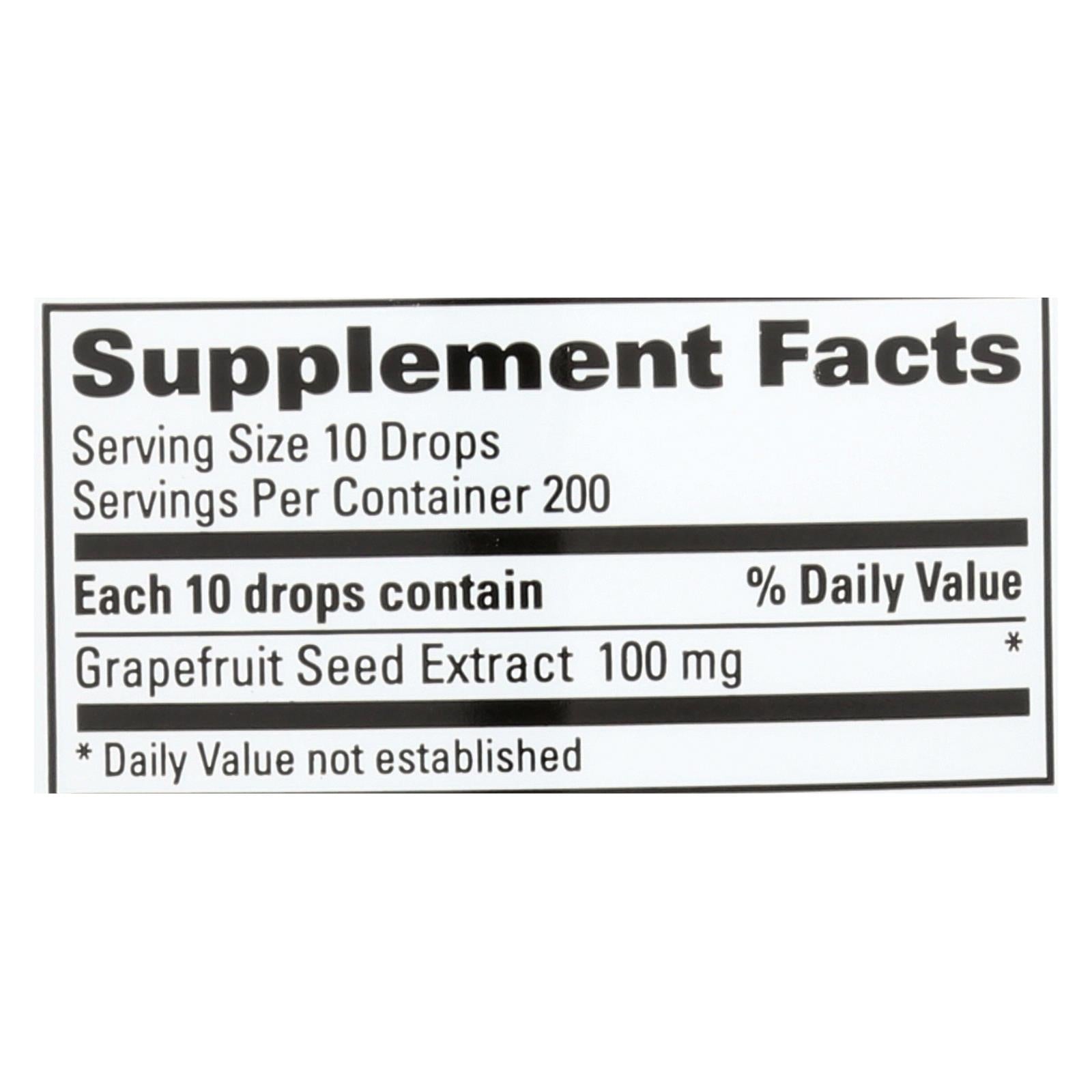Nutribiotic - Supp Grapefruit Seed Concentrat - 1 Each 1-2 Fz - GreatEagleInc