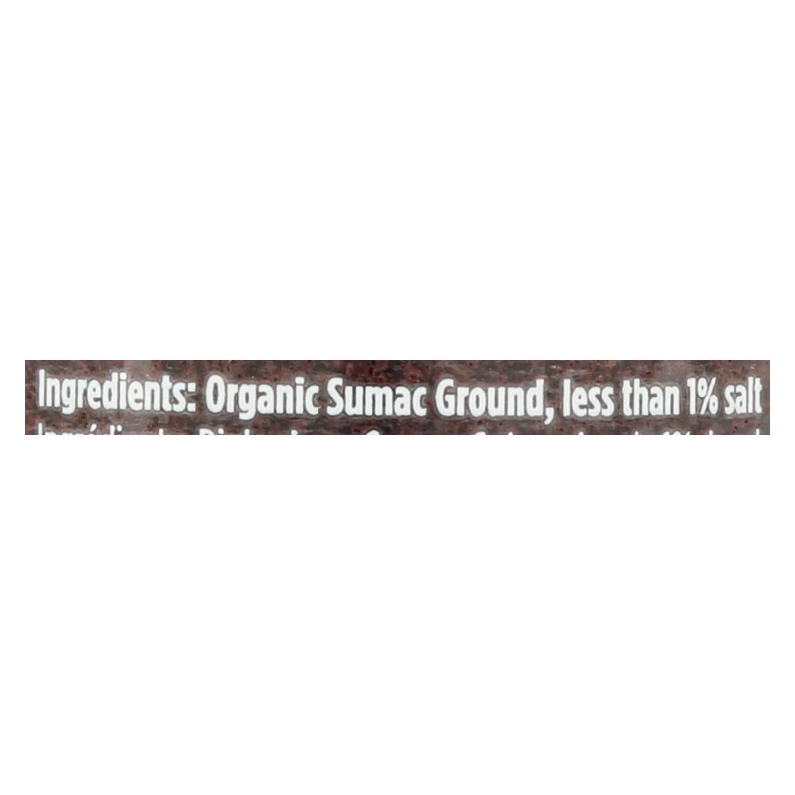 Spicely Organics - Organic Sumac - Case Of 3 - 2 Oz. - GreatEagleInc