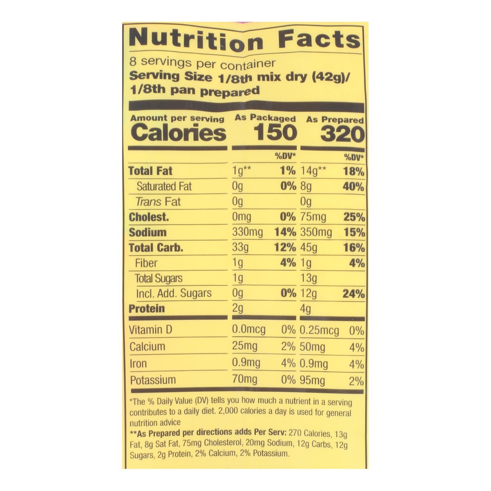 Pamela's Products - Cornbread And Muffin - Mix - Case Of 6 - 12 Oz. - Eco-Friendly Home & Grocery