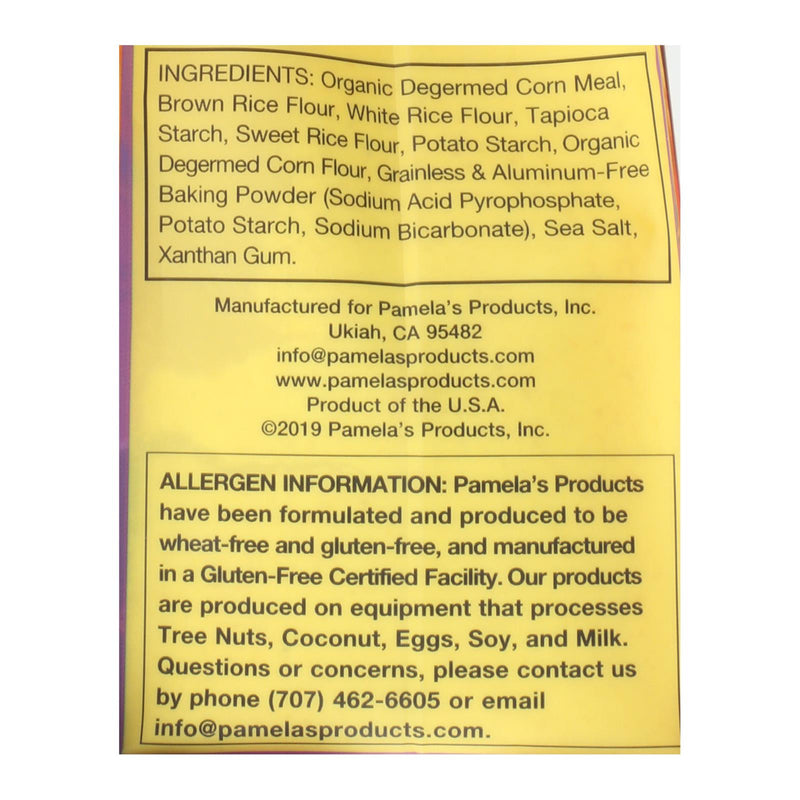 Pamela's Products - Cornbread And Muffin - Mix - Case Of 6 - 12 Oz. - Eco-Friendly Home & Grocery