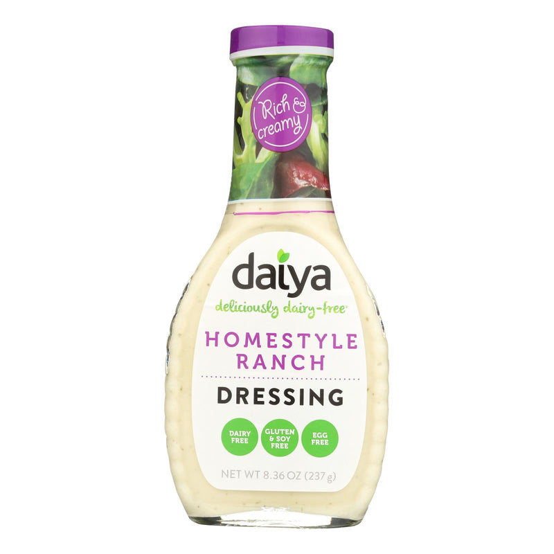 Daiya Foods - Dairy Free Salad Dressing - Homestyle Ranch - Case Of 6 - 8.36 Fl Oz. - GreatEagleInc