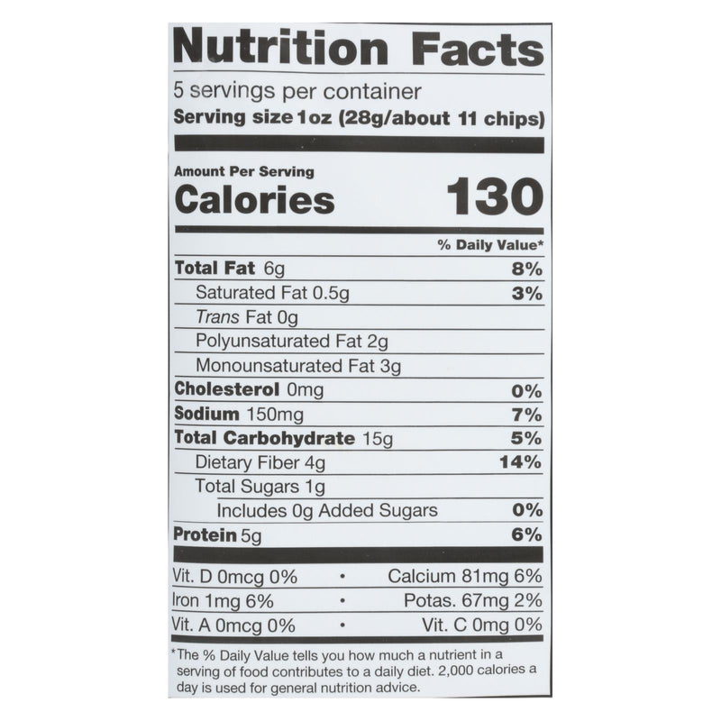 Beanitos - White Bean Chips - Hint Of Lime - Case Of 6 - 5 Oz. - GreatEagleInc