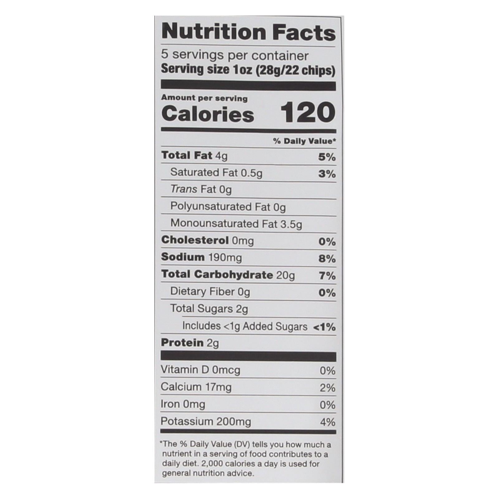 Popchips Potato Chip - Sour Cream - Onion - Case Of 12 - 5 Oz - GreatEagleInc