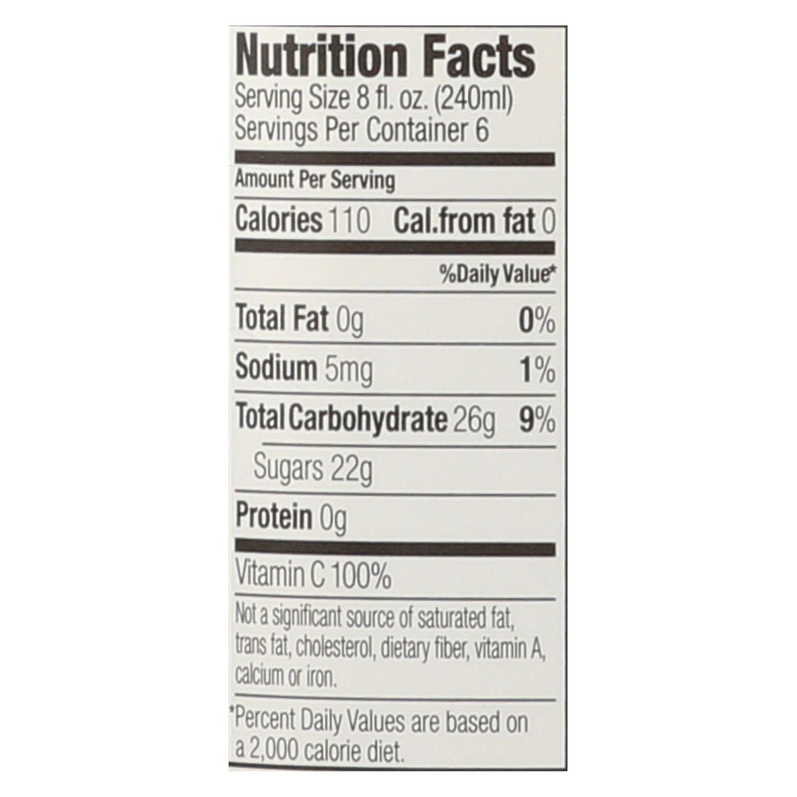 Apple And Eve Organic Juice Apple - Case Of 8 - 48 Fl Oz. - GreatEagleInc