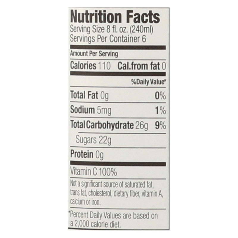 Apple And Eve Organic Juice Apple - Case Of 8 - 48 Fl Oz. - GreatEagleInc