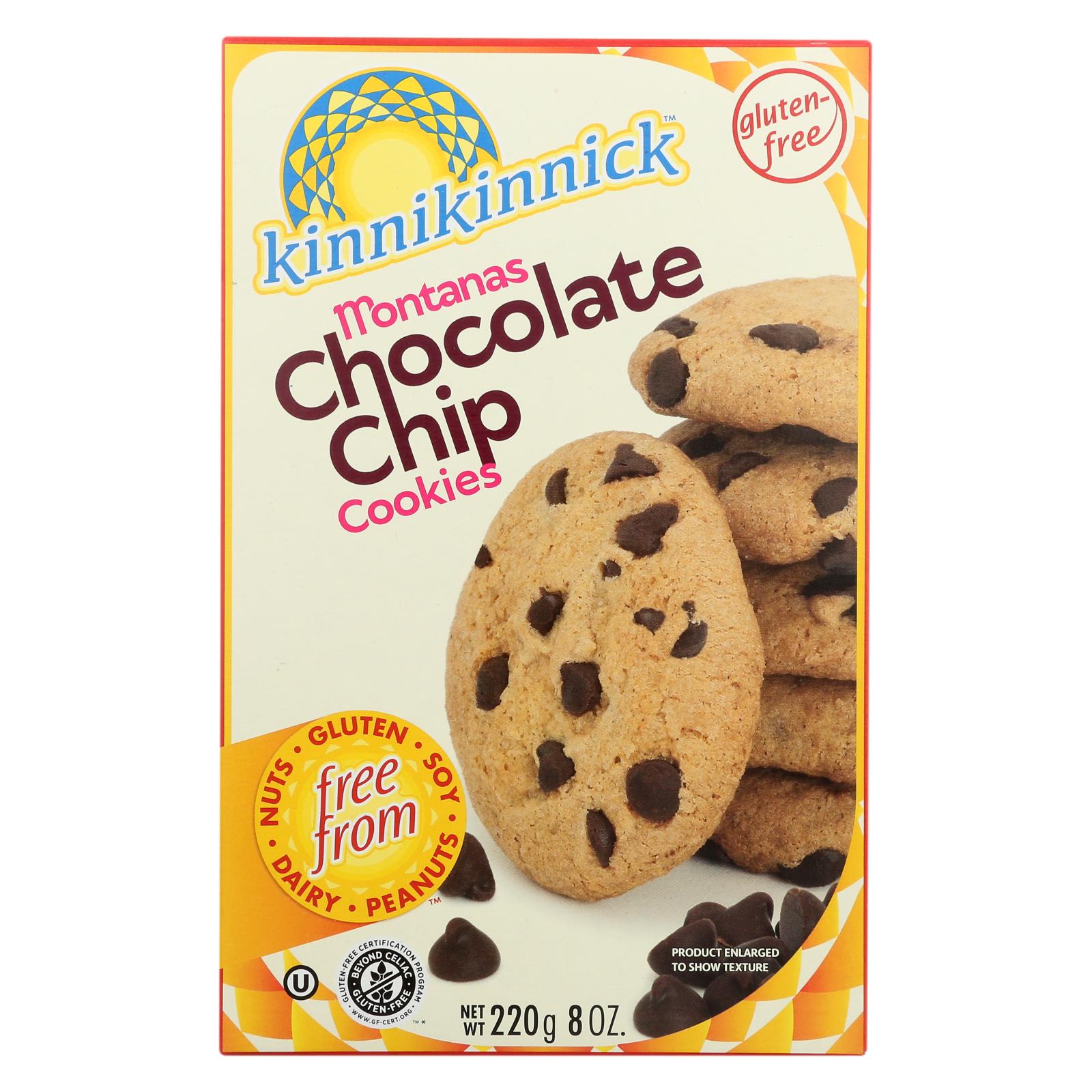 Kinnikinnick Cookies - Chocolate Chip - Case Of 6 - 8 Oz. - Eco-Friendly Home & Grocery