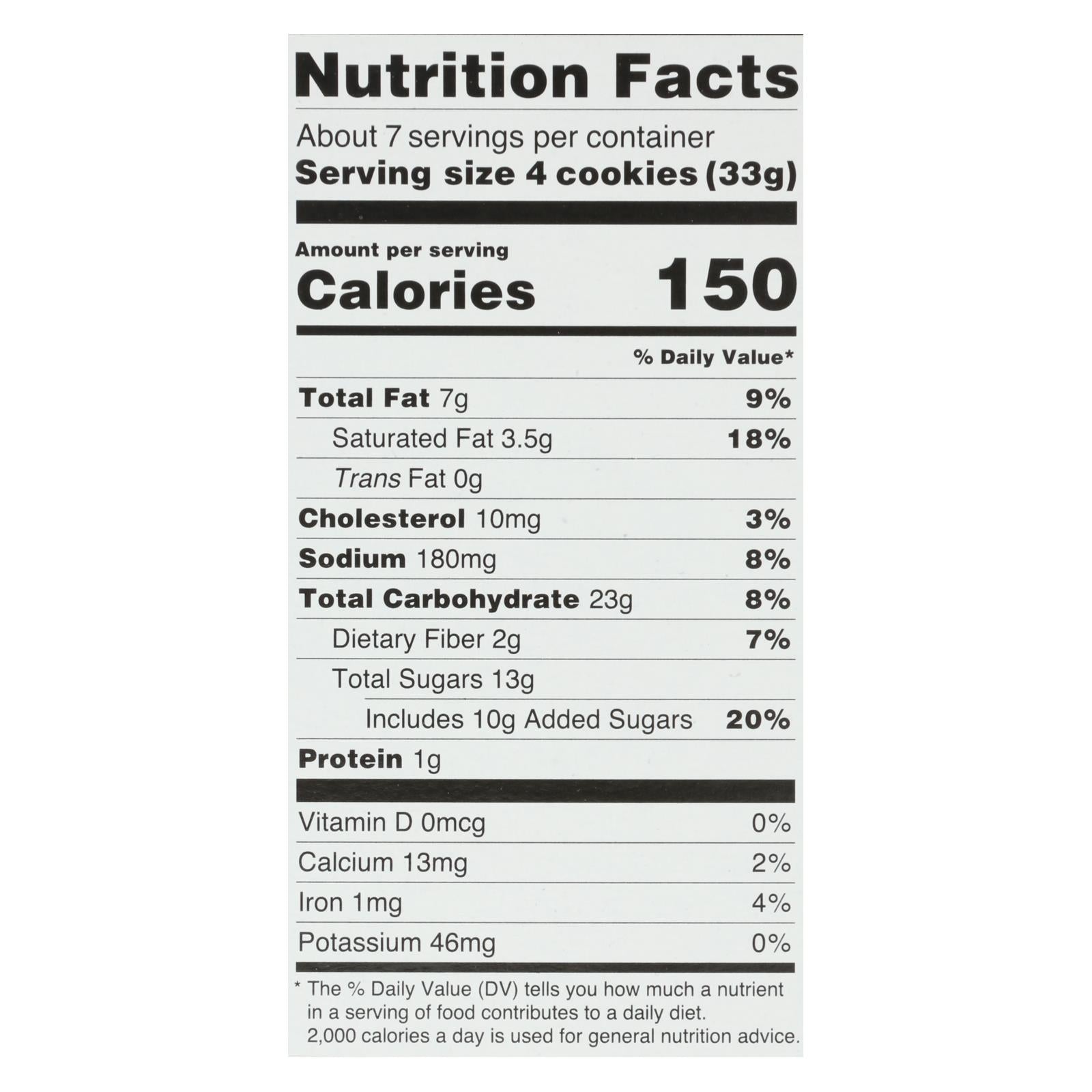 Kinnikinnick Cookies - Chocolate Chip - Case Of 6 - 8 Oz. - Eco-Friendly Home & Grocery