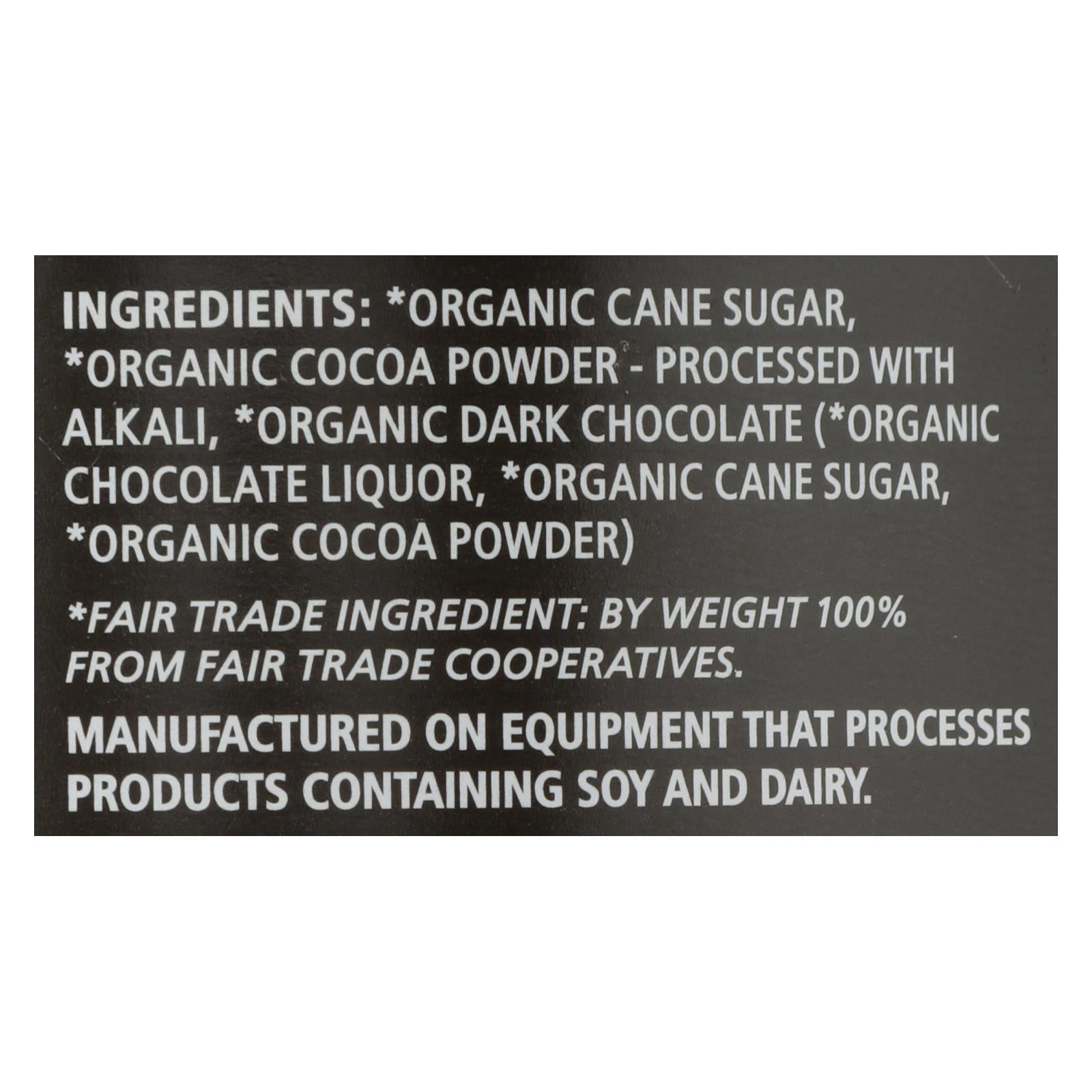 Equal Exchange Hot Chocolate - Organic - Dark - Case Of 6 - 12 Oz - Eco-Friendly Home & Grocery