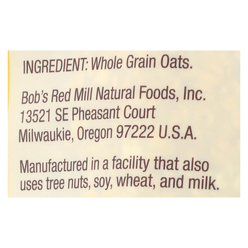 Bob's Red Mill - Quick Cooking Steel Cut Oats - Case Of 4-22 Oz - GreatEagleInc