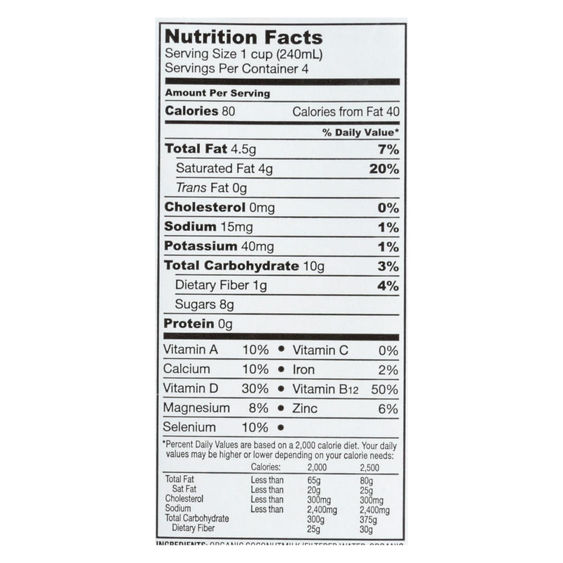So Delicious Coconut Milk Beverage - Vanilla - Case Of 12 - 32 Fl Oz. - Eco-Friendly Home & Grocery
