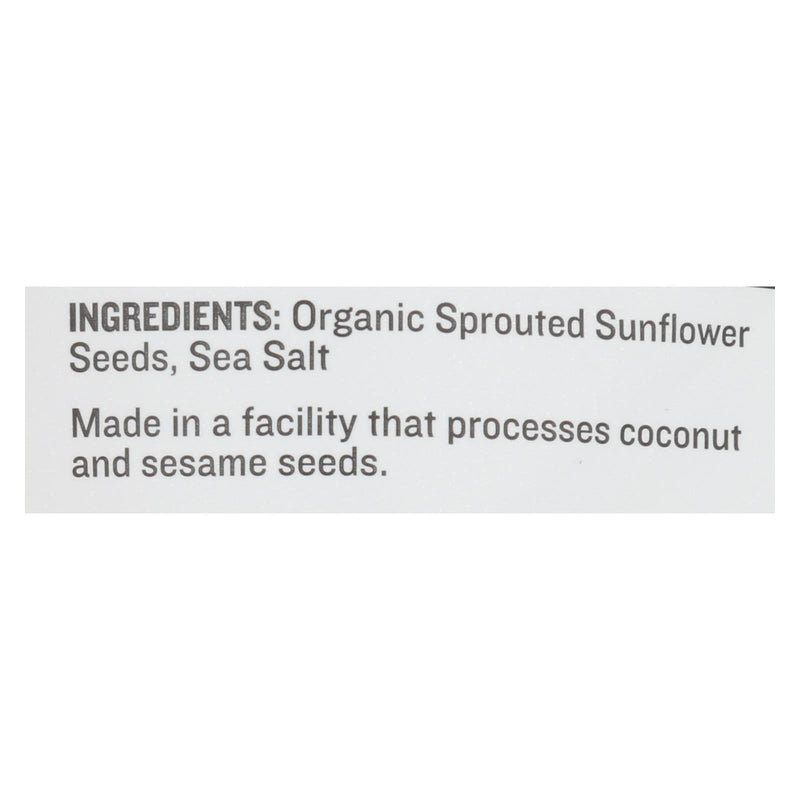 Go Raw - Snack Seed Snflwr Sprtd - Case Of 10 - 4 Oz - GreatEagleInc
