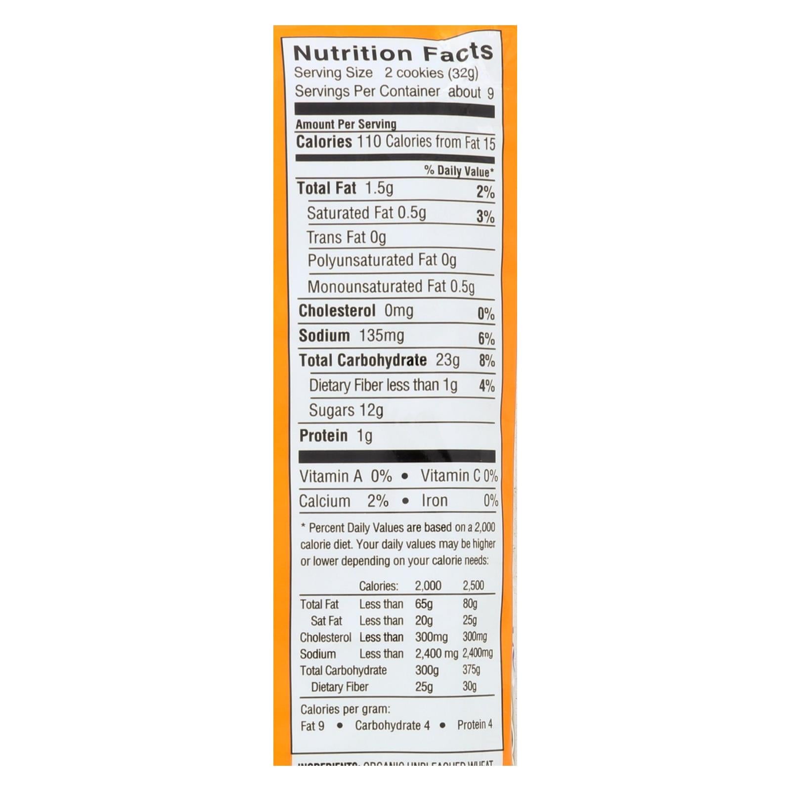 Newman's Own Organics Fig Newman's - Low Fat - Case Of 6 - 10 Oz. - GreatEagleInc