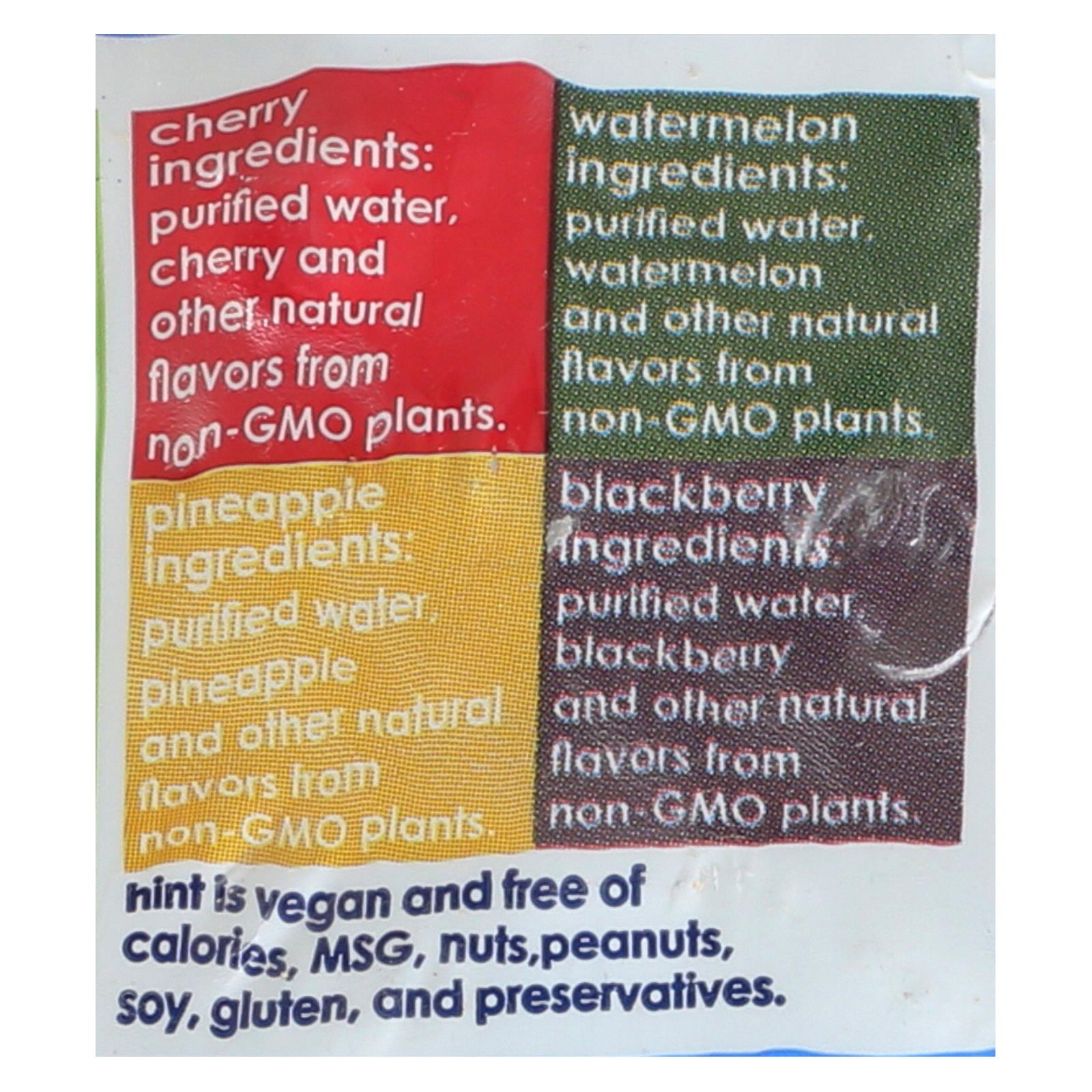 Hint Fruit Infused Water  - 1 Each - 12/16 Fz - GreatEagleInc