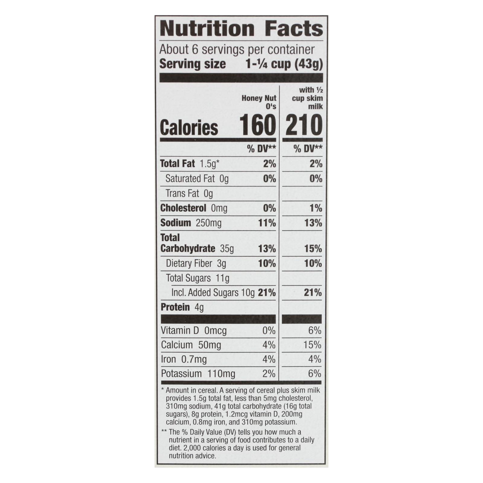 Cascadian Farm Organic Cereal - Honey Nut Os - Case Of 12 - 9.5 Oz - GreatEagleInc