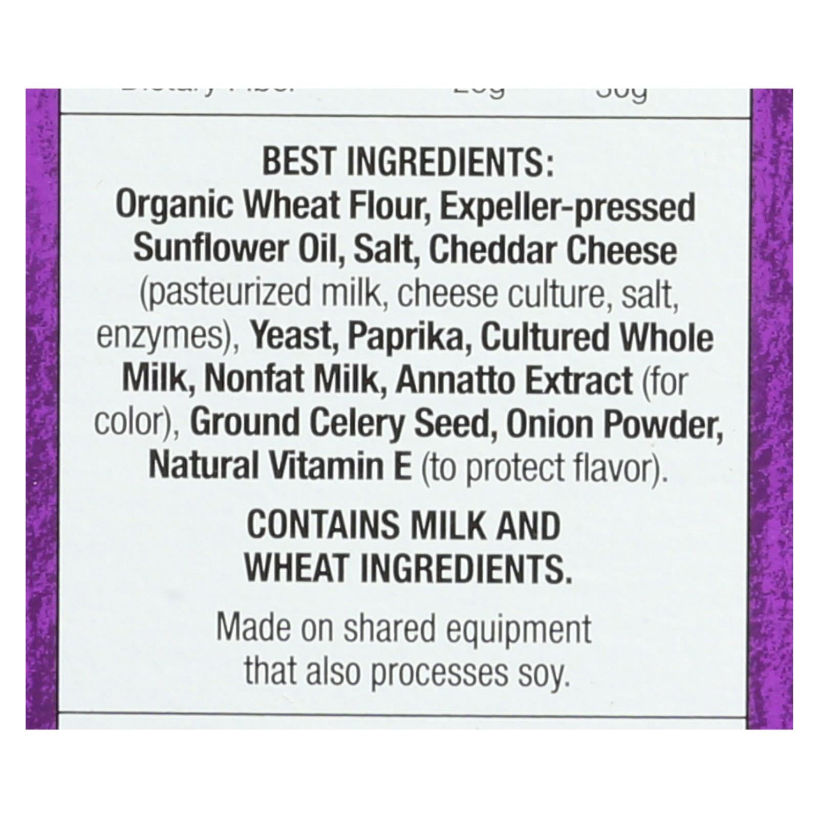 Annie's Homegrown - Snack Crackr  Ched Bun - Case Of 12-7.5 Oz. - GreatEagleInc