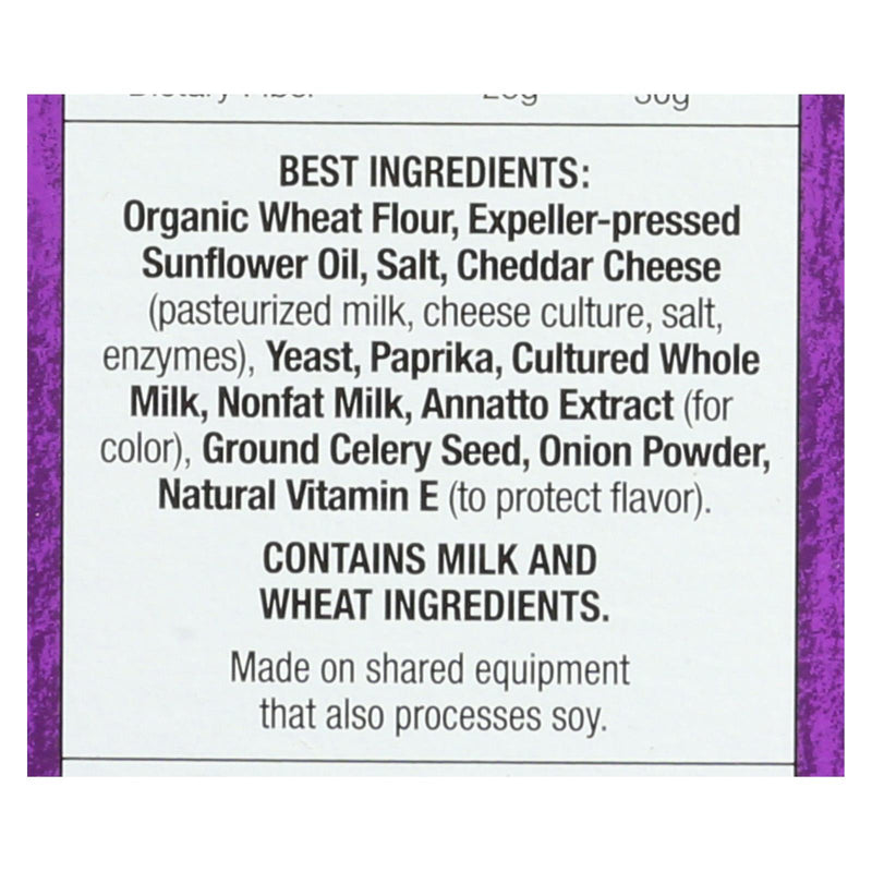 Annie's Homegrown - Snack Crackr  Ched Bun - Case Of 12-7.5 Oz. - GreatEagleInc