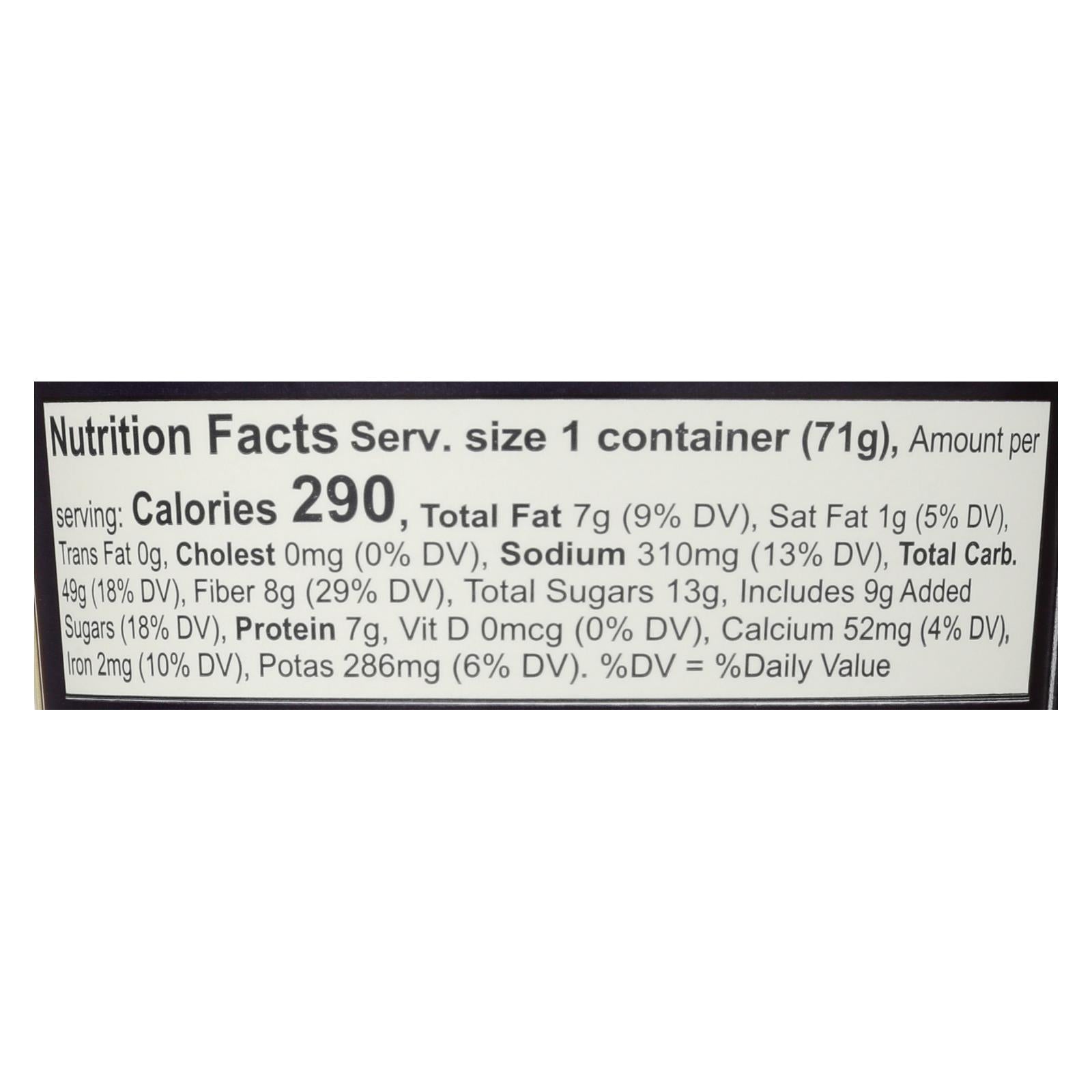 Bob's Red Mill - Gluten Free Oatmeal Cup Blueberry And Hazelnut - 2.5 Oz - Case Of 12 - GreatEagleInc