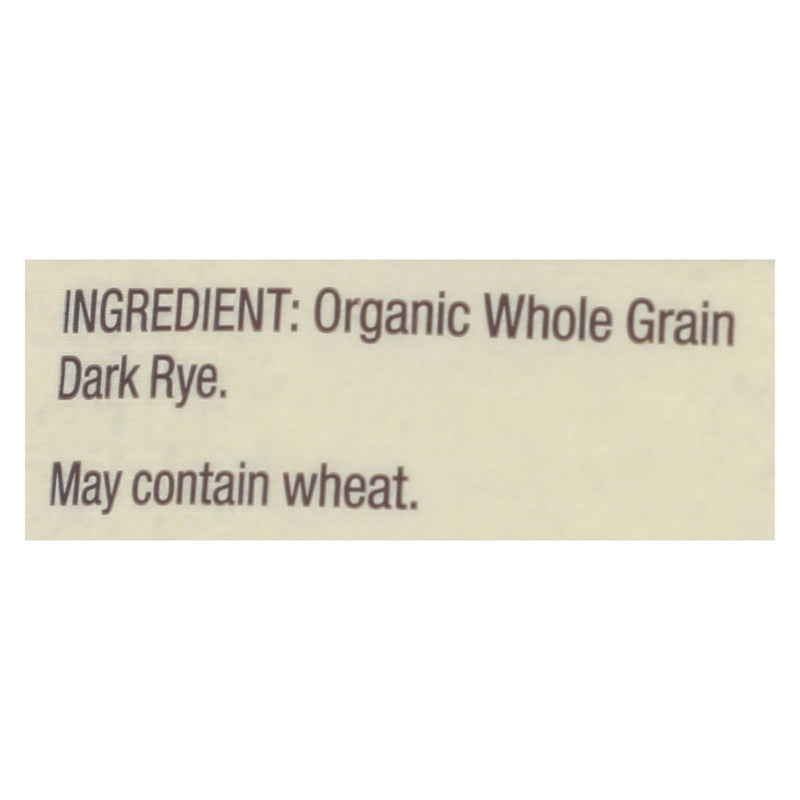 Bob's Red Mill - Rye Dark - Case Of 4 - 20 Oz - GreatEagleInc