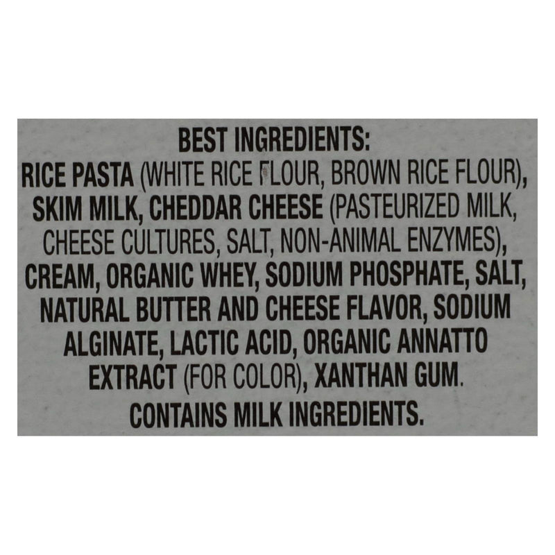 Annies Homegrown Rice Pasta Dinner - Creamy Deluxe - Rice Pasta And Extra Cheesy Cheddar Sauce - Gluten Free - 11 Oz - Case…