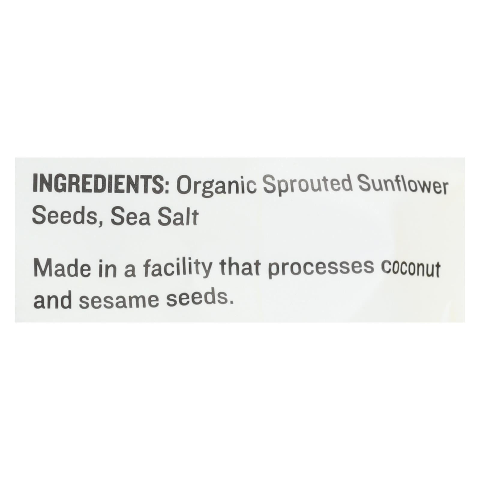 Go Raw Sprouted Seeds, Sunflower With Celtic Sea Salt  - Case Of 6 - 14 Oz - GreatEagleInc