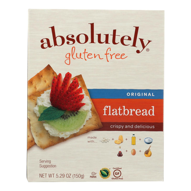 Absolutely Gluten Free - Flatbread - Original - Case Of 12 - 5.29 Oz. - GreatEagleInc