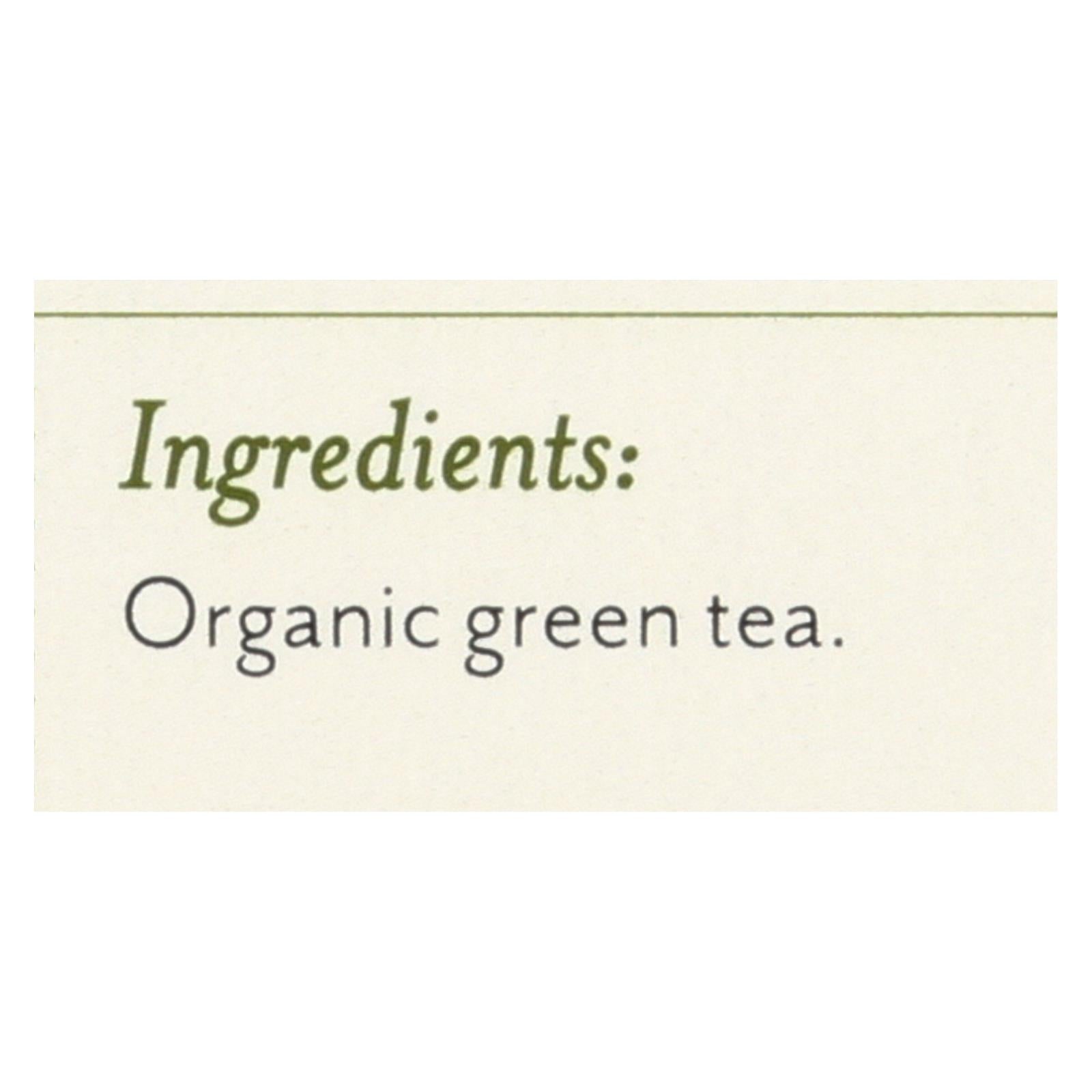 Rishi Organic Green Tea - Sencha - Case Of 6 - 15 Bags - GreatEagleInc