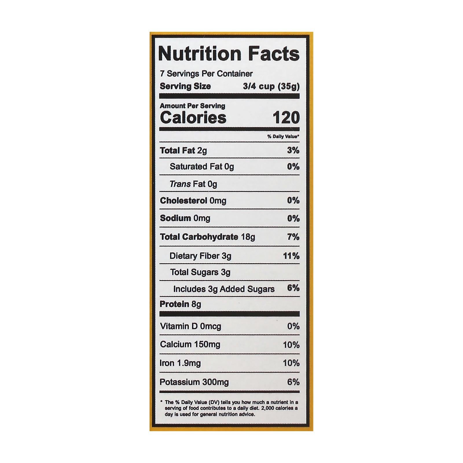 Three Wishes - Cereal Honey Gluten Free - Case Of 6-8.6 Oz - GreatEagleInc