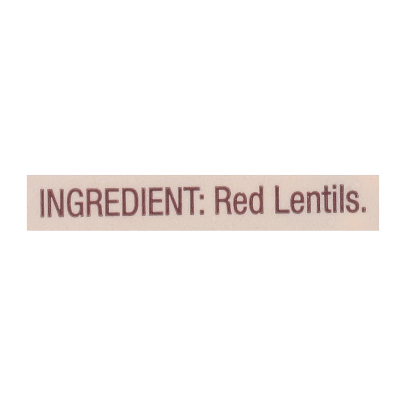 Bob's Red Mill - Beans Red Lentils - Case Of 4-27 Oz - GreatEagleInc