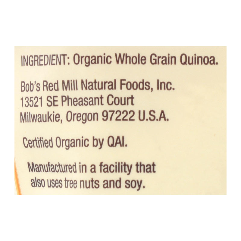 Bob's Red Mill Organic Whole Grain - Case Of 4 - 18 Oz - Home & Garden