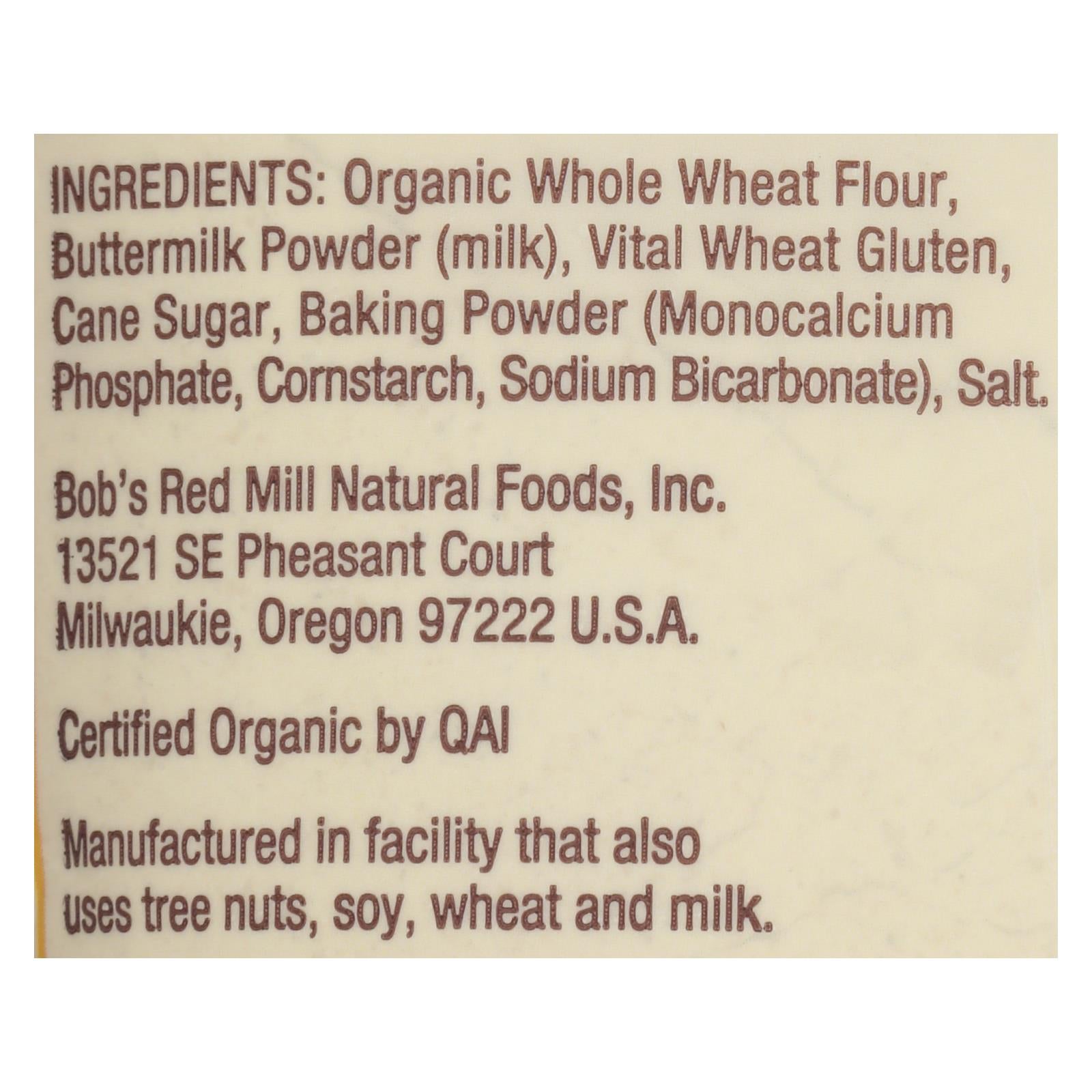 Bob's Red Mill - Pancake/waffle Btrmlk - Case Of 4 - 24 Oz - GreatEagleInc