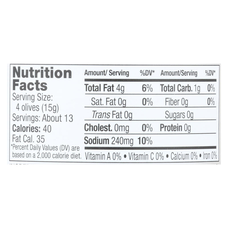 Jeff's Natural Jeff's Natural Kalamata Olive - Kalamata - Case Of 6 - 7 Oz. - GreatEagleInc