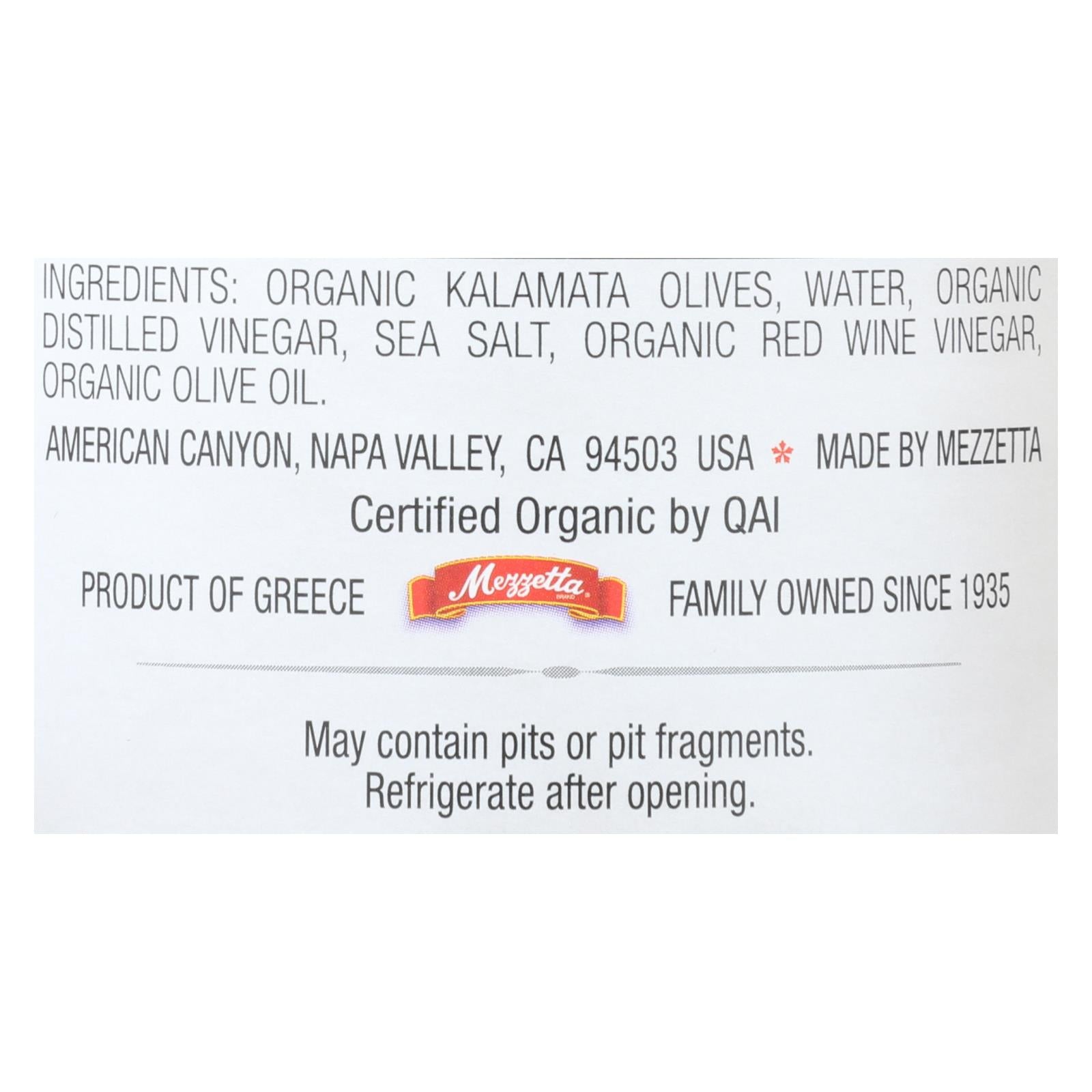 Jeff's Natural Jeff's Natural Kalamata Olive - Kalamata - Case Of 6 - 7 Oz. - GreatEagleInc