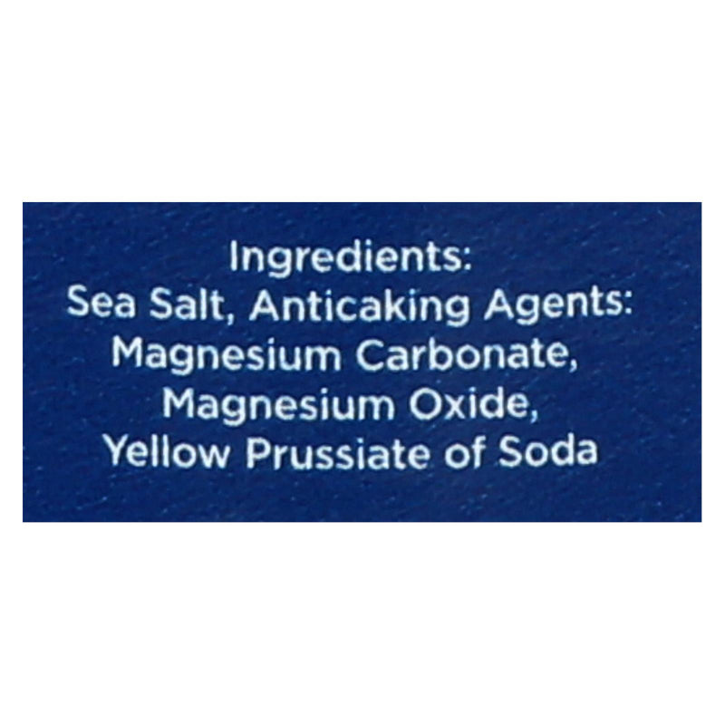 La Baleine Sea Salt Sea Salt - Fine - 26.5 Oz - Case Of 12 - GreatEagleInc