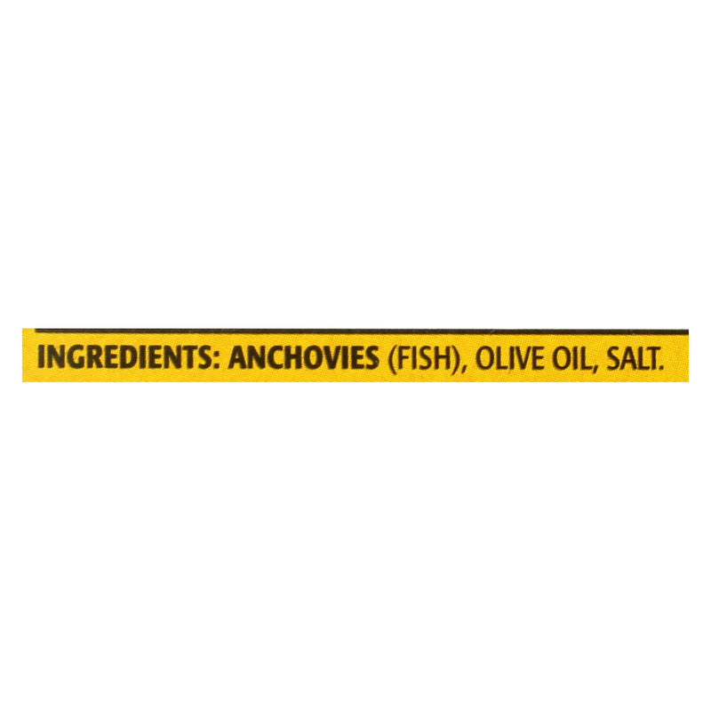 Season Flat Anchovies In Olive Oil - Case Of 12 - 2 Oz - GreatEagleInc
