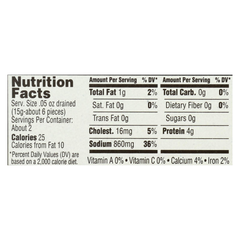 Season Flat Anchovies In Olive Oil - Case Of 12 - 2 Oz - GreatEagleInc