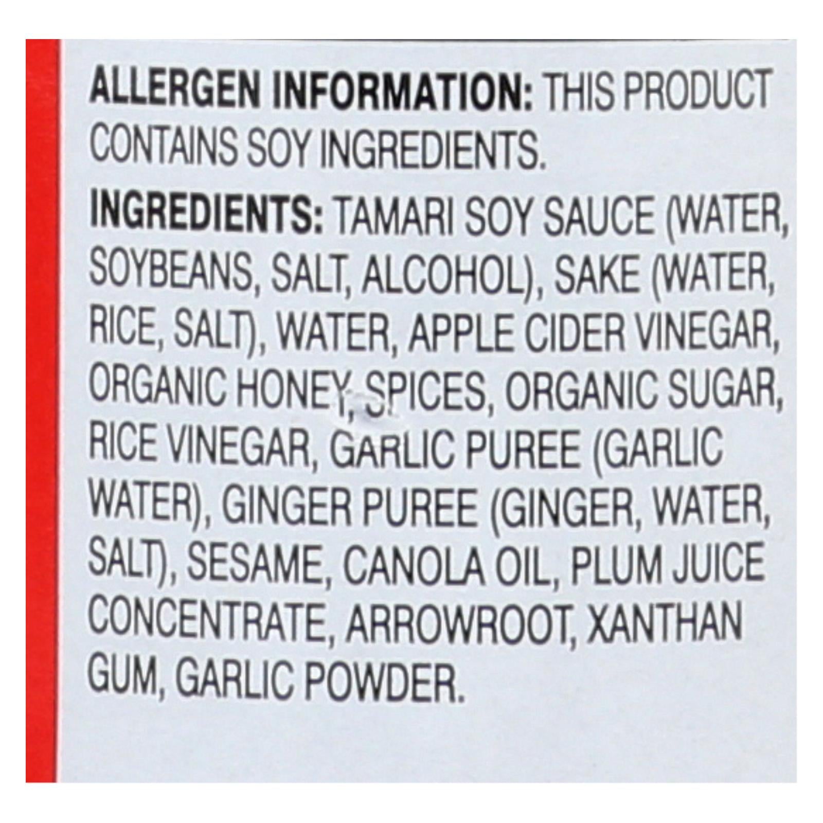 San - J Cooking Sauce - Szechuan - Case Of 6 - 10 Fl Oz. - GreatEagleInc