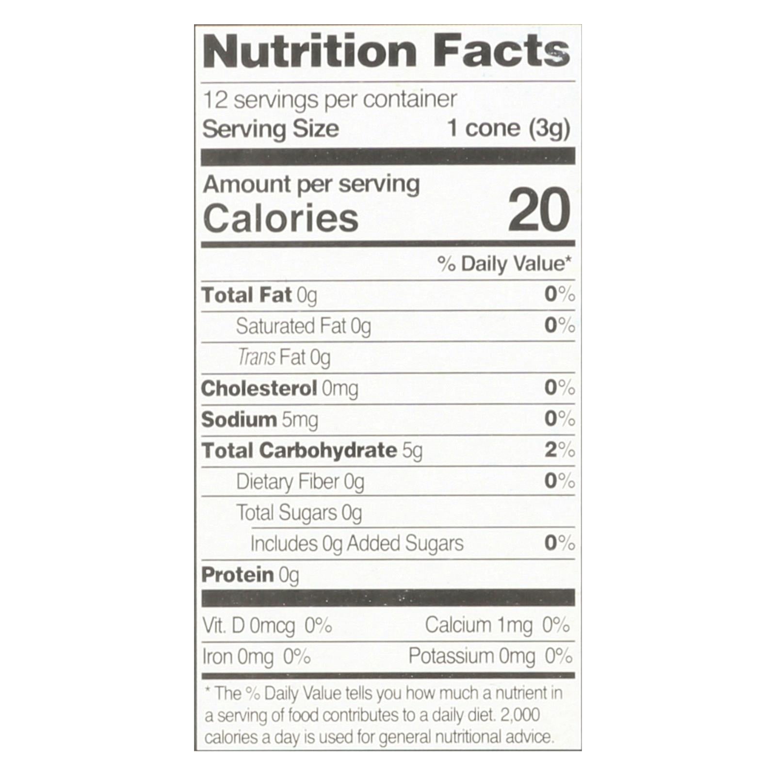 Let's Do Ice Cream Cones - Simple - Case Of 12 - 1.2 Oz. - GreatEagleInc