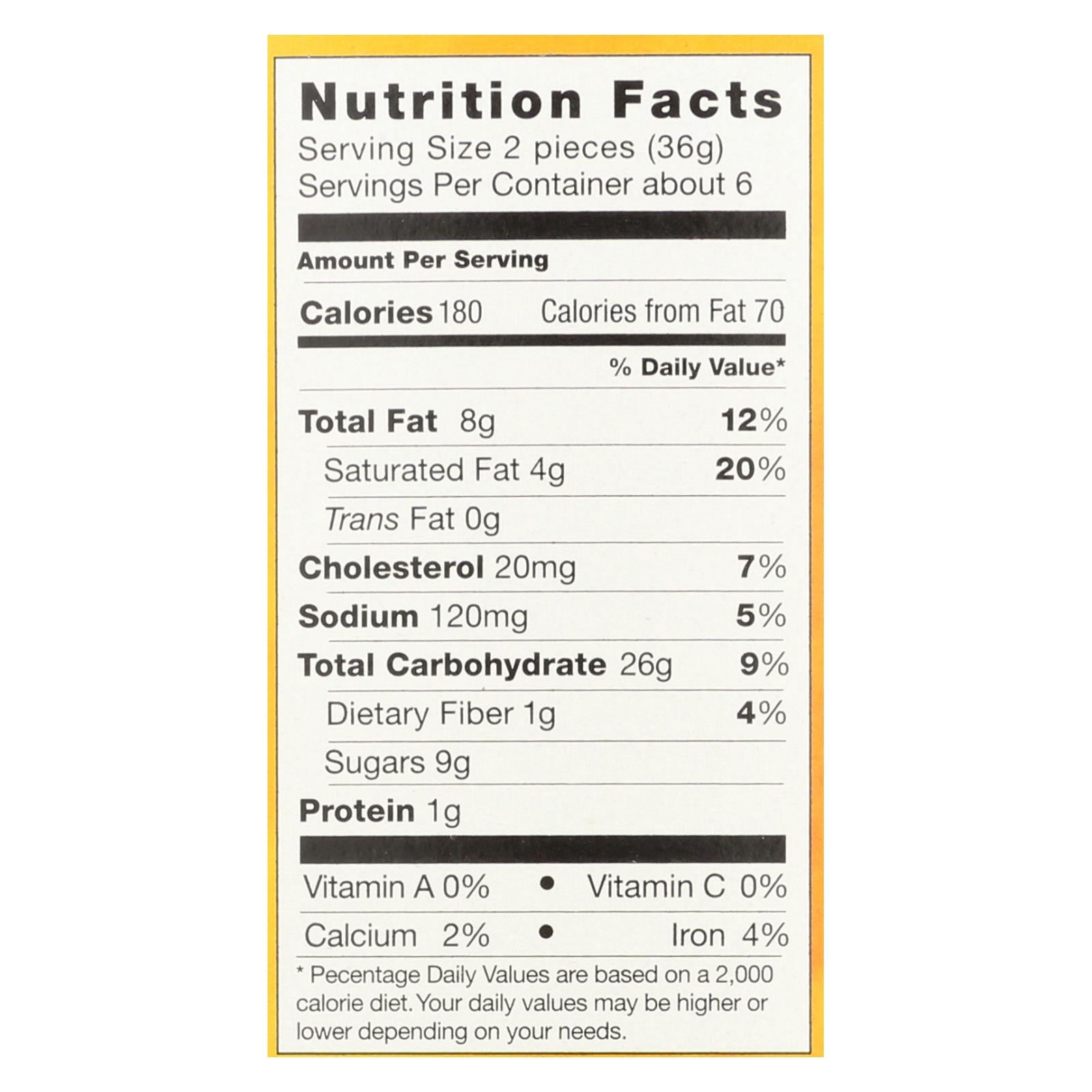 Pamela's Products - Graham Style Crackers - Honey - Case Of 6 - 7.5 Oz. - GreatEagleInc