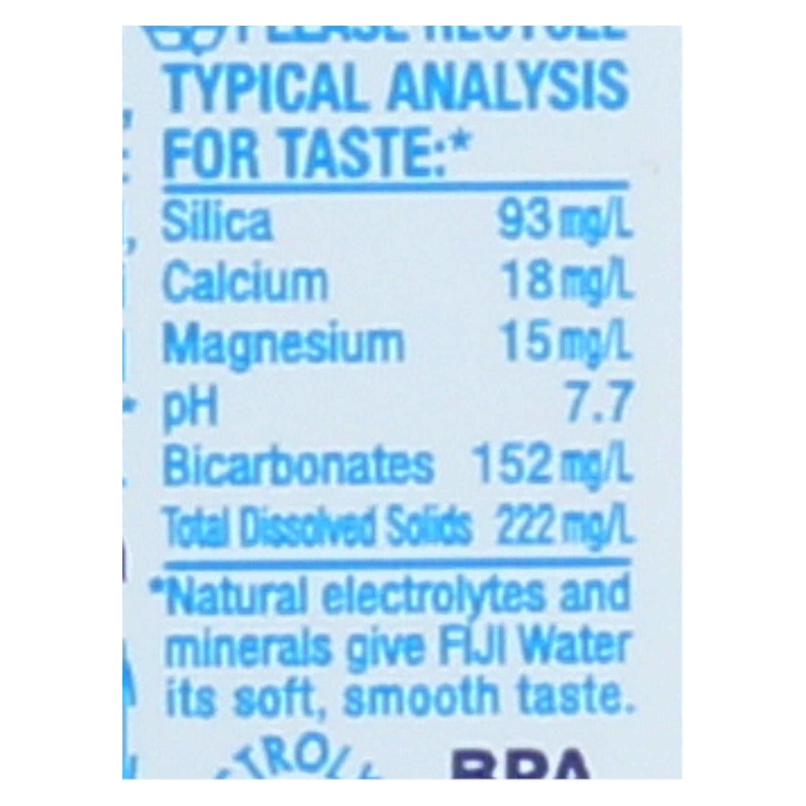 Fiji Natural Artesian Water Natural Water - Case Of 24 - 16.9 Fl Oz. - GreatEagleInc