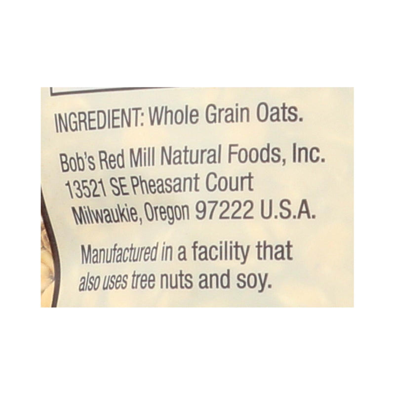 Bob's Red Mill - Thick Rolled Oats - Gluten Free - Case Of 4-32 Oz. - GreatEagleInc