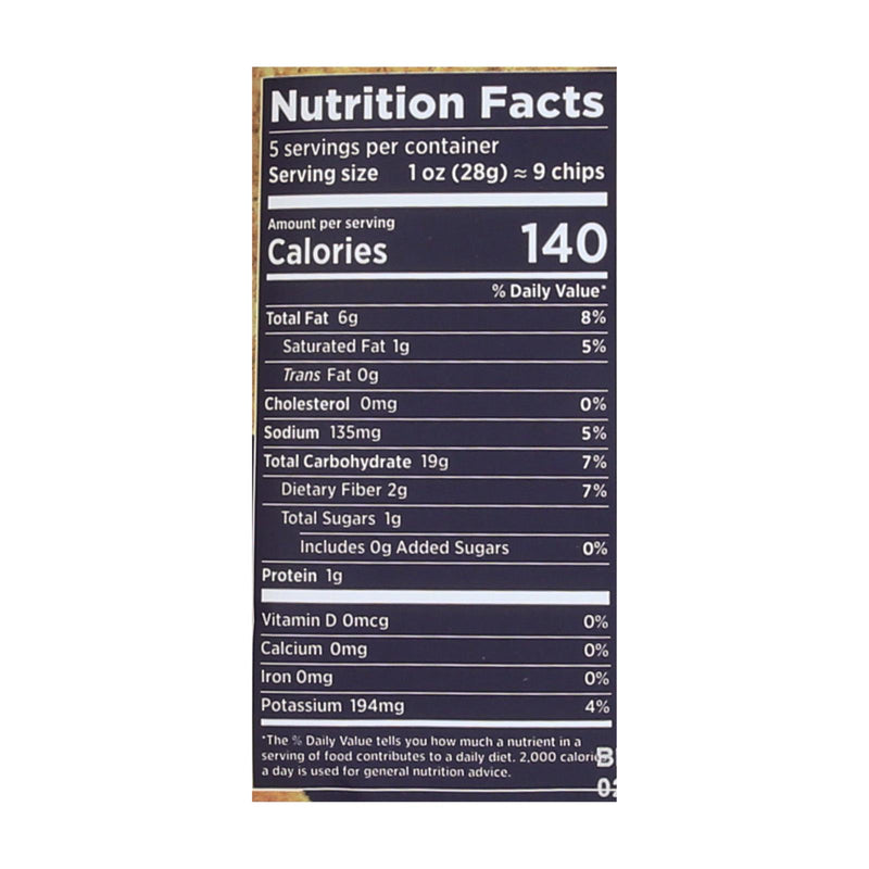 Siete Tortilla Chip - Nacho - Case Of 12 - 5 Oz - GreatEagleInc