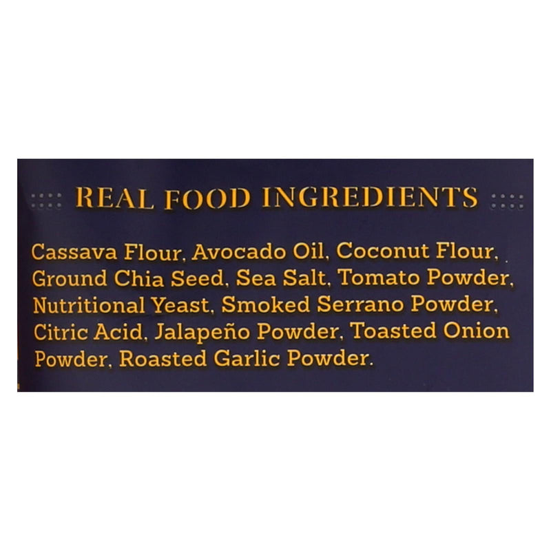 Siete Tortilla Chip - Nacho - Case Of 12 - 5 Oz - GreatEagleInc