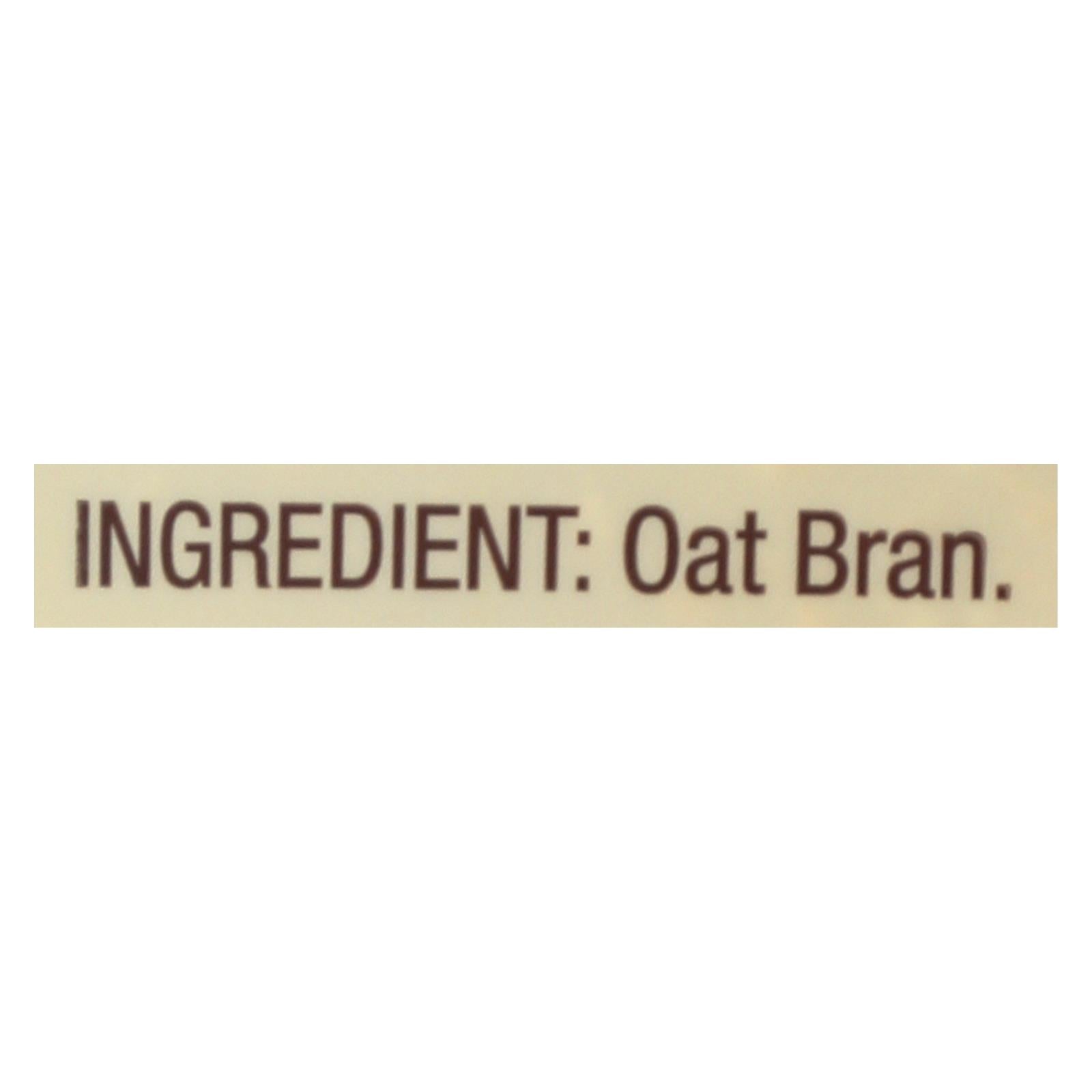 Bob's Red Mill - Oat Bran Hot Cereal - Case Of 4-18 Oz. - GreatEagleInc
