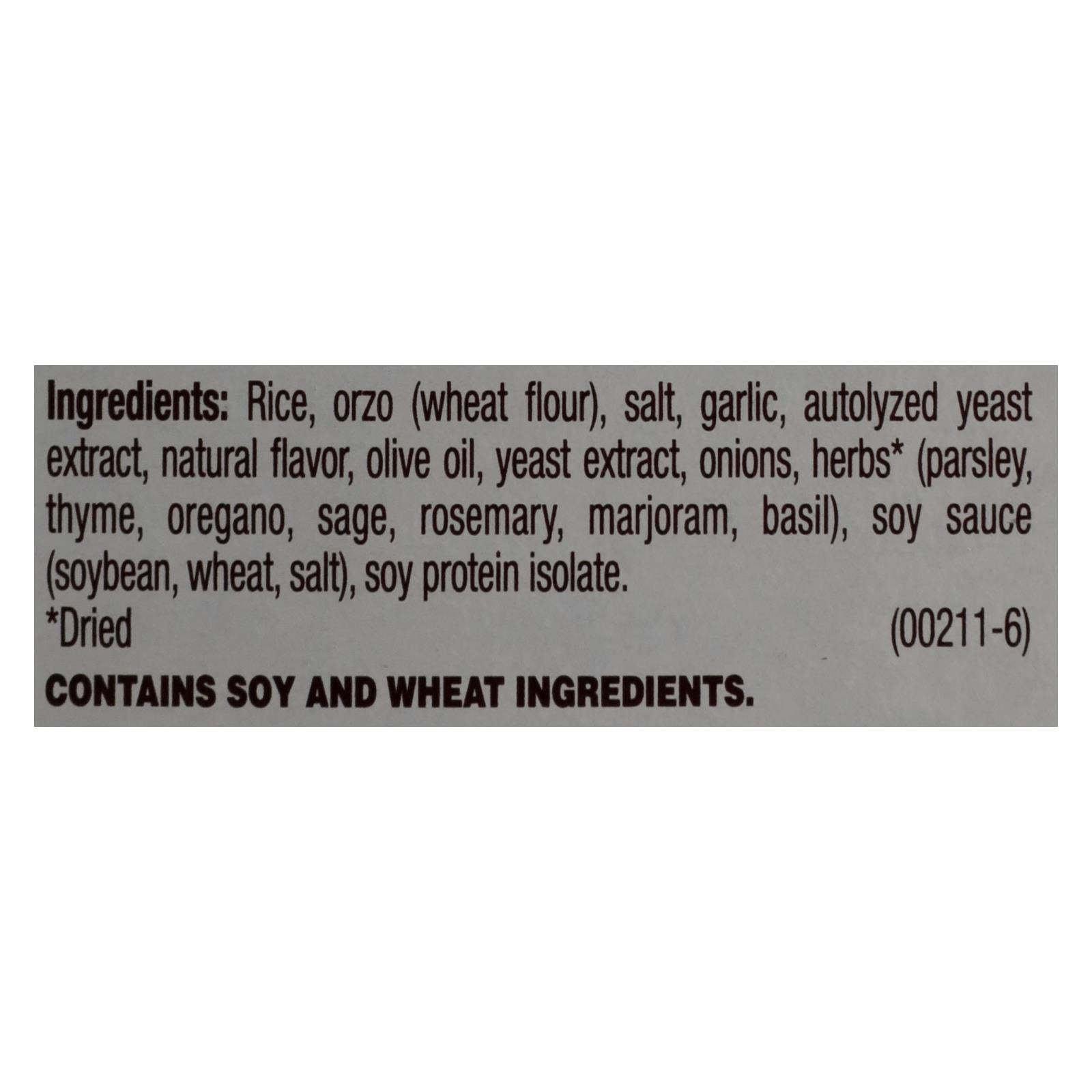 Near East Rice Pilafs - Garlic And Herb - Case Of 12 - 6.3 Oz. - GreatEagleInc