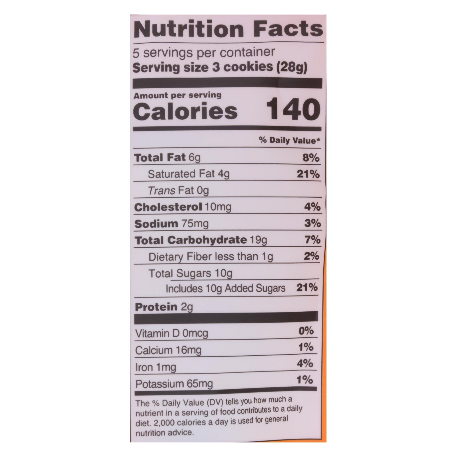 Michel Et Augustin - Cookie Mk Chocolate Caramel Shbrd - Case Of 6 - 4.9 Oz - GreatEagleInc