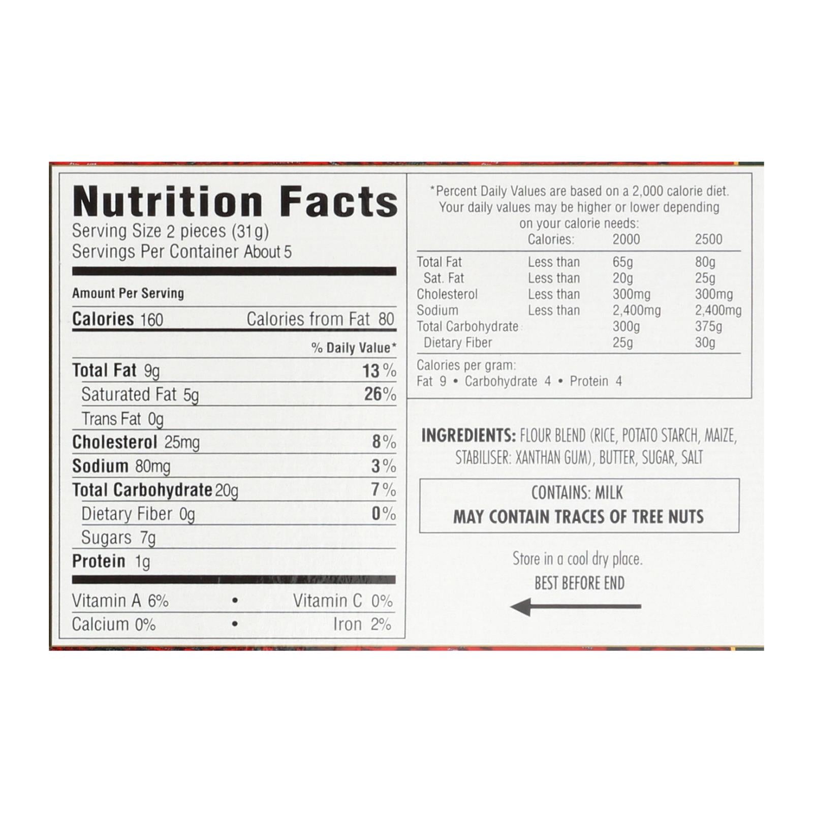 Walkers Shortbread Short Bread Cookies - Round - Case Of 6 - 4.9 Oz. - GreatEagleInc